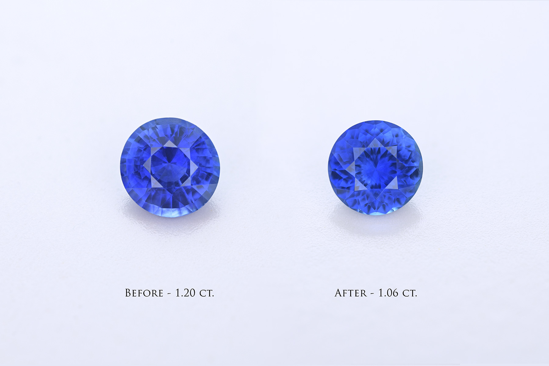 Blue on sale sapphire round